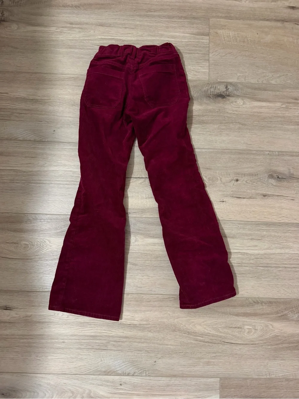 Girls' Gap Burgundy Corduroy Flare Pants